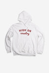 High on Country Hoodie - White