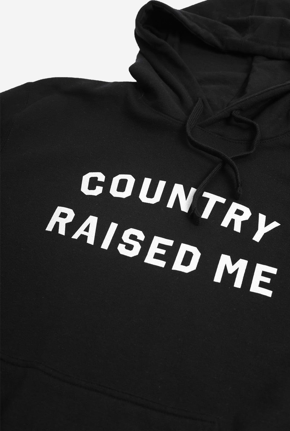 Country Raised Me Hoodie - Black