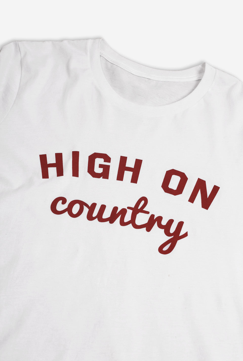 High on Country T-Shirt - White