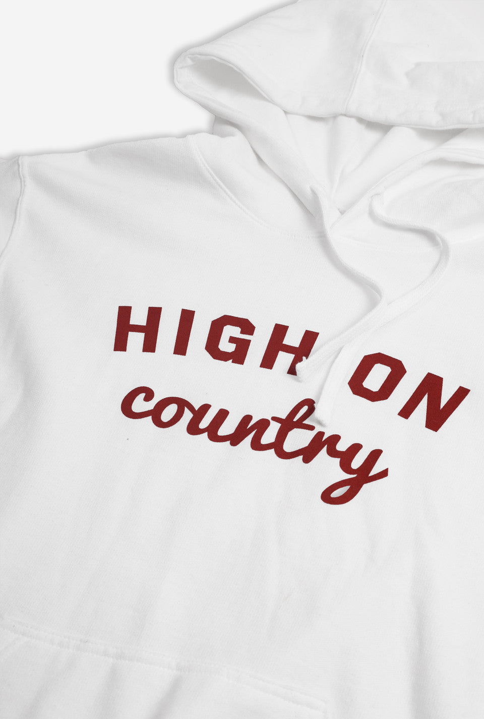 High on Country Hoodie - White